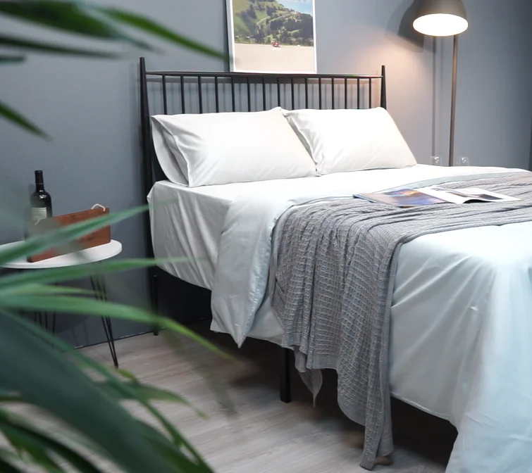 2024 luxury bedding set stain bamboo sheets bed set fitted sheet duvet cover set home textile