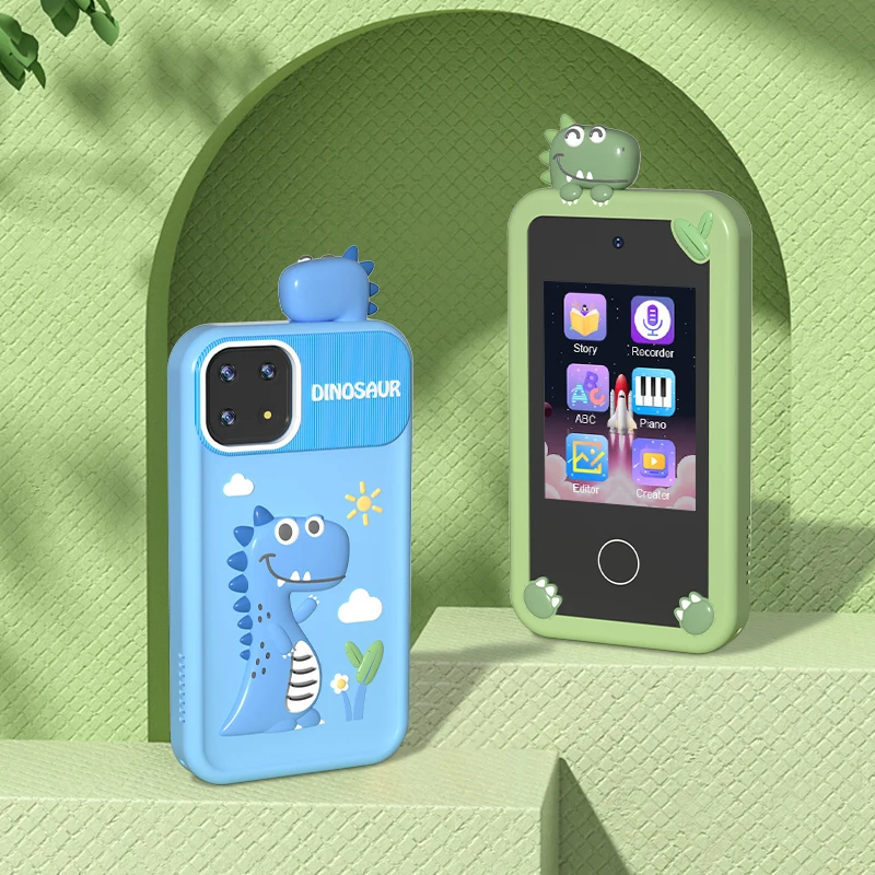 Mini Cute Electrical Electronic Electric Kids Toy Mobile Smart Cell Phone Smartphone With Camera For Kid Child Children