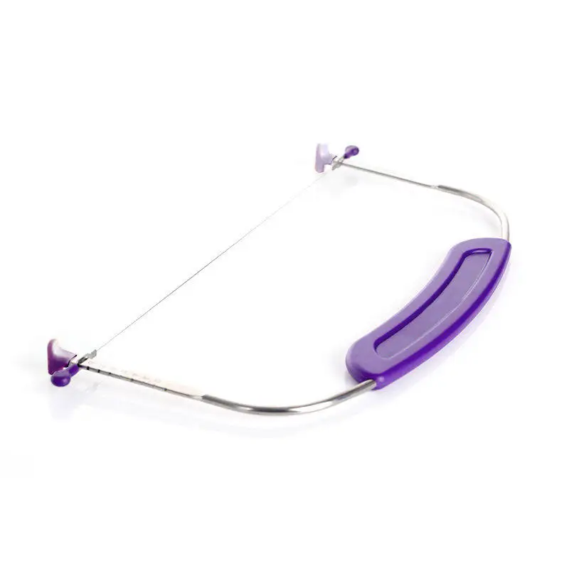plastic handle double line cake toast cutter high toughness high hardness wafer breaker Slicer