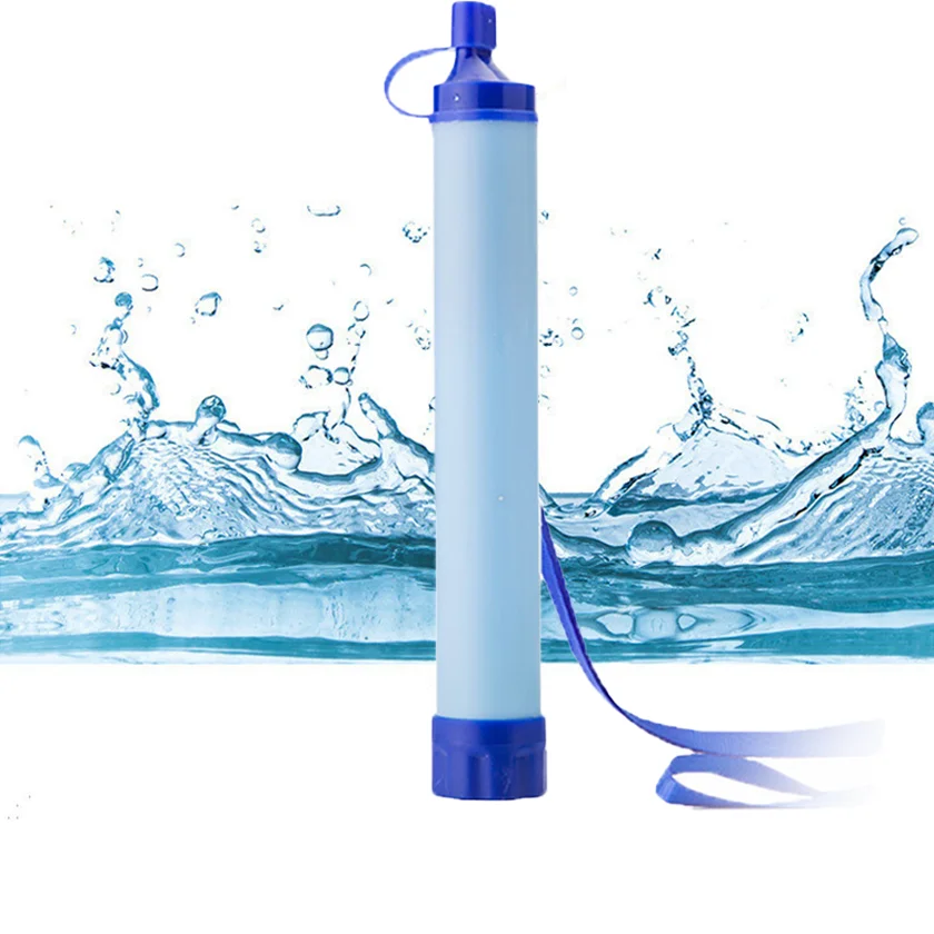 4500 Liters Outdoor Water Purifier Personal Water Filter Straw for Portable Emergency Camping Hiking Travel Survival