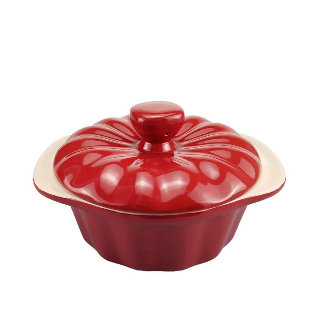 Festive Pumpkin Soup Food Sourdough Bread Baking Warmer Set Cocotte Nordic Casserole