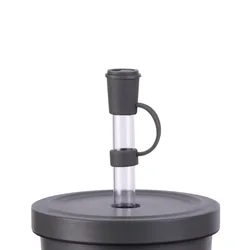 Wholesale new silicone straw dust plug simple cute milk tea shape straw cover decorative beverage sealed straw cover