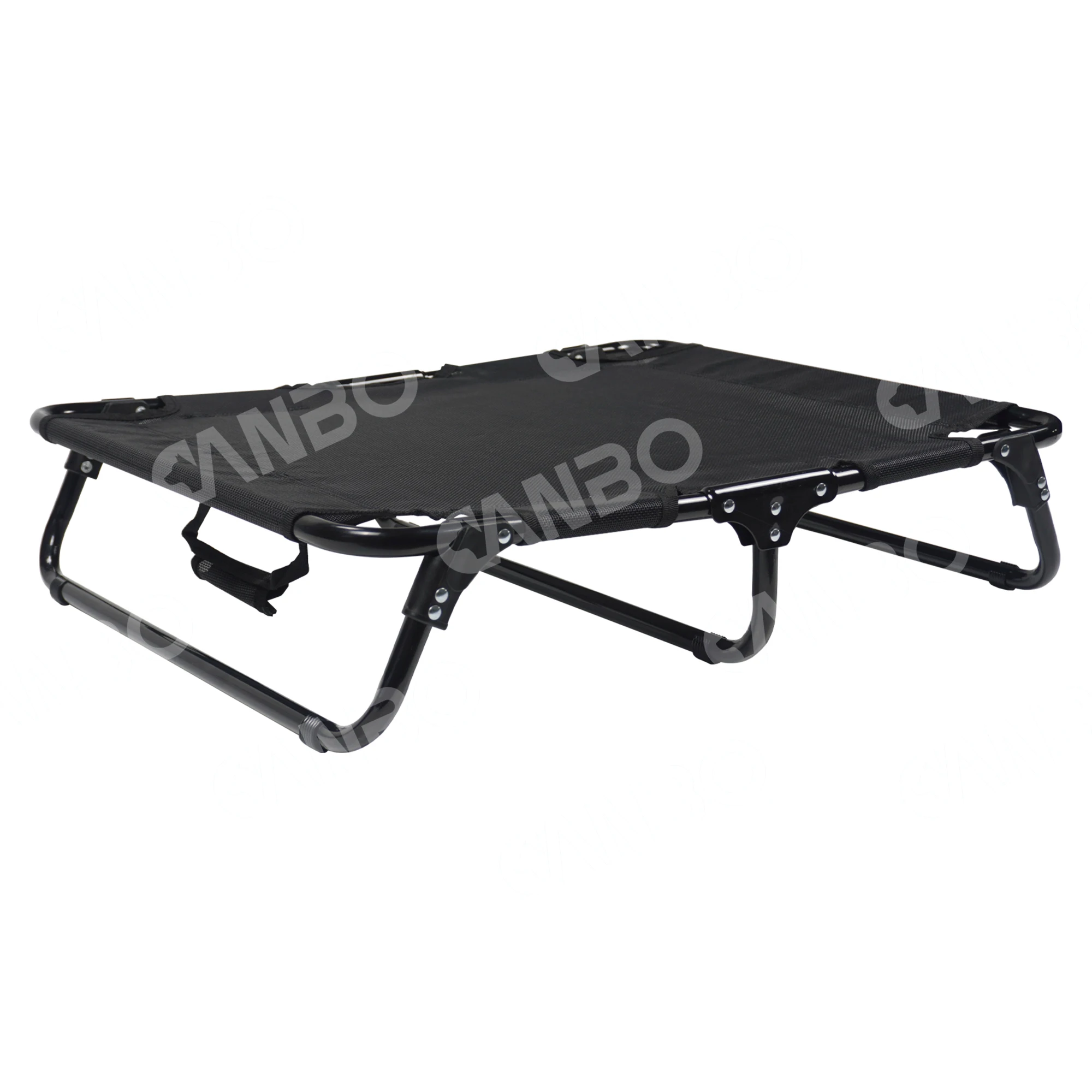 Custom portable foldable pet elevated bed for Small and Large dogs waterproof breathable mesh