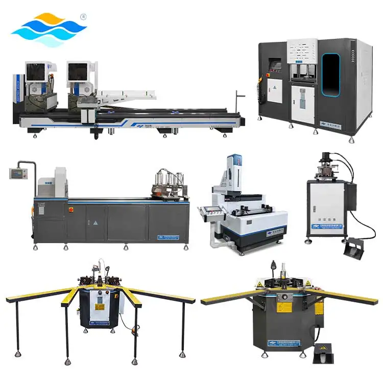 aluminum window and door production line fabrication equipment