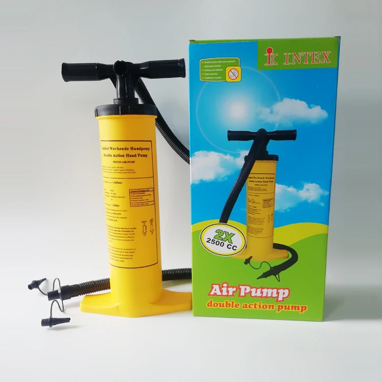 High Quality plastic Foot Air Pump  Two-way Hand-pulled inflator for inflatable toys