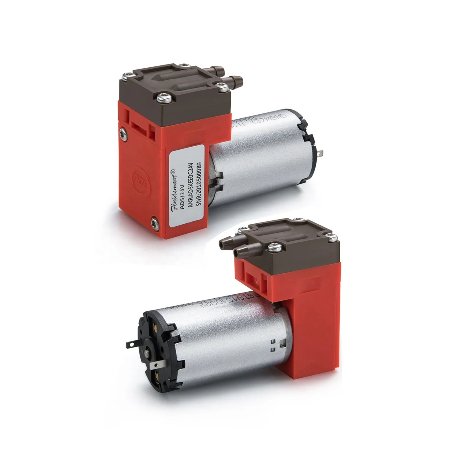 Low noise oil free micro vacuum pump 24Vdc mini diaphragm air pump low pressure electric mini medical air pump