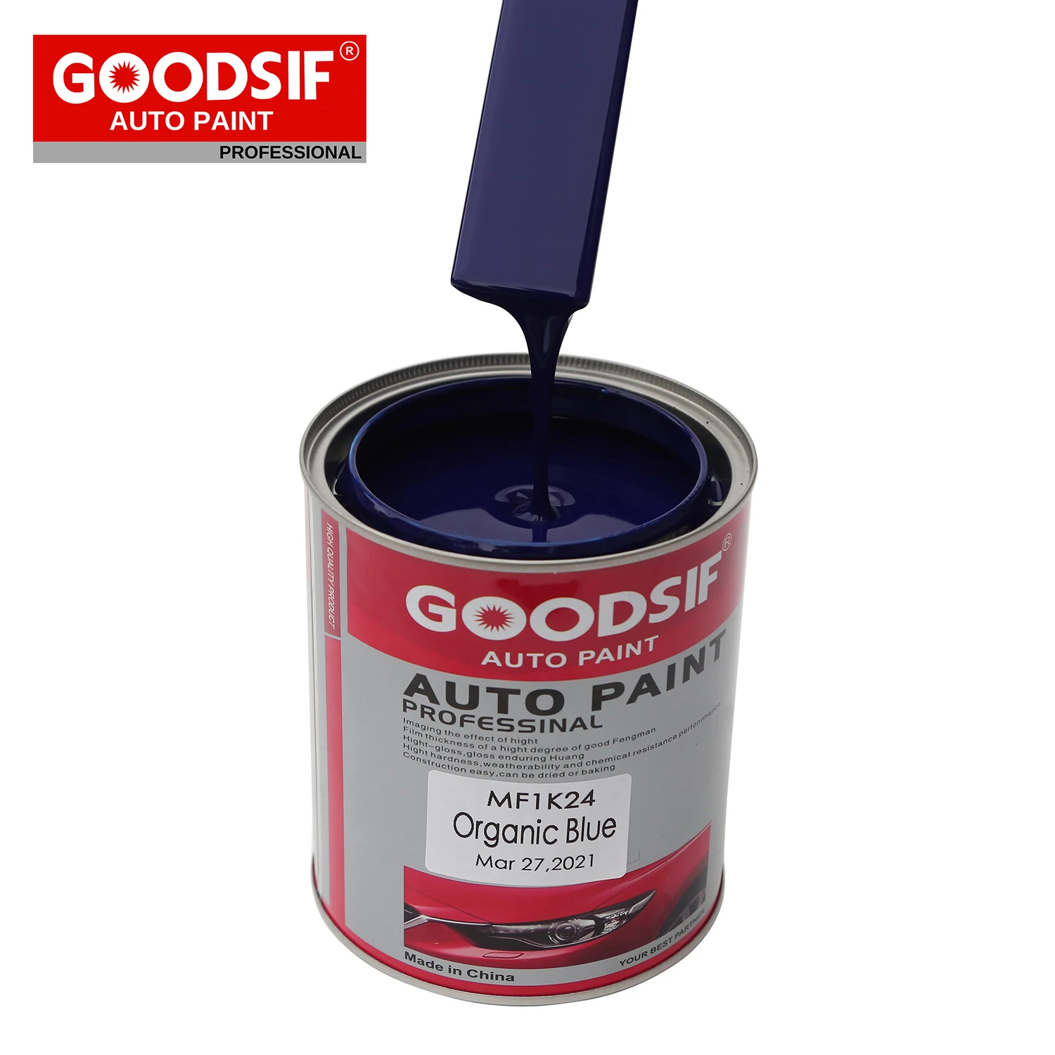 Goodsif краска для автомобиля, акриловые краски, жемчужная пудра, синяя краска