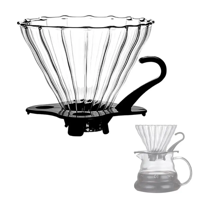 high borosolicate glass coffee dripper percolators