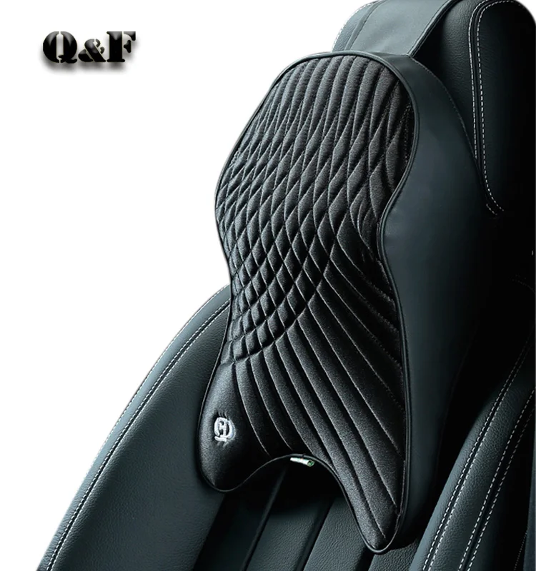 RTS High Quality Car Neck Pillow Breathable Rest Cushion Relax Neck Support Headrest Travel Neck Pillow