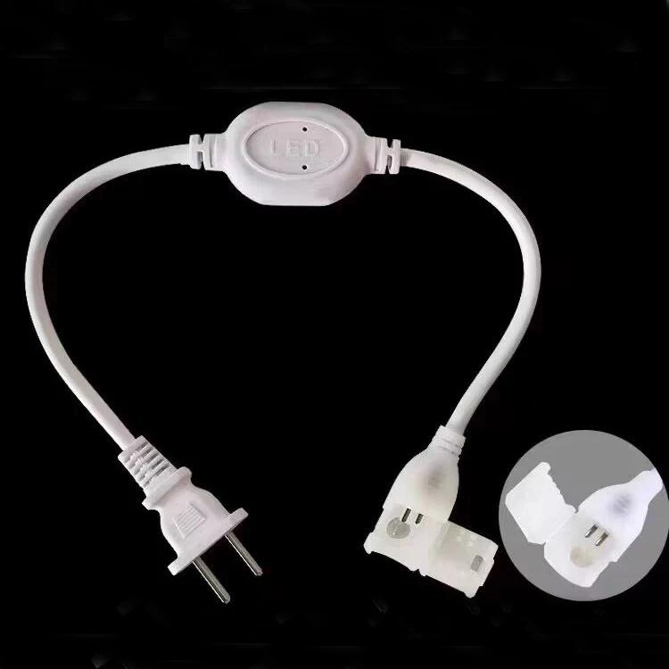 For AC110V 220V SMD 2835 5050 strip light led strip light connectors accessories adapters