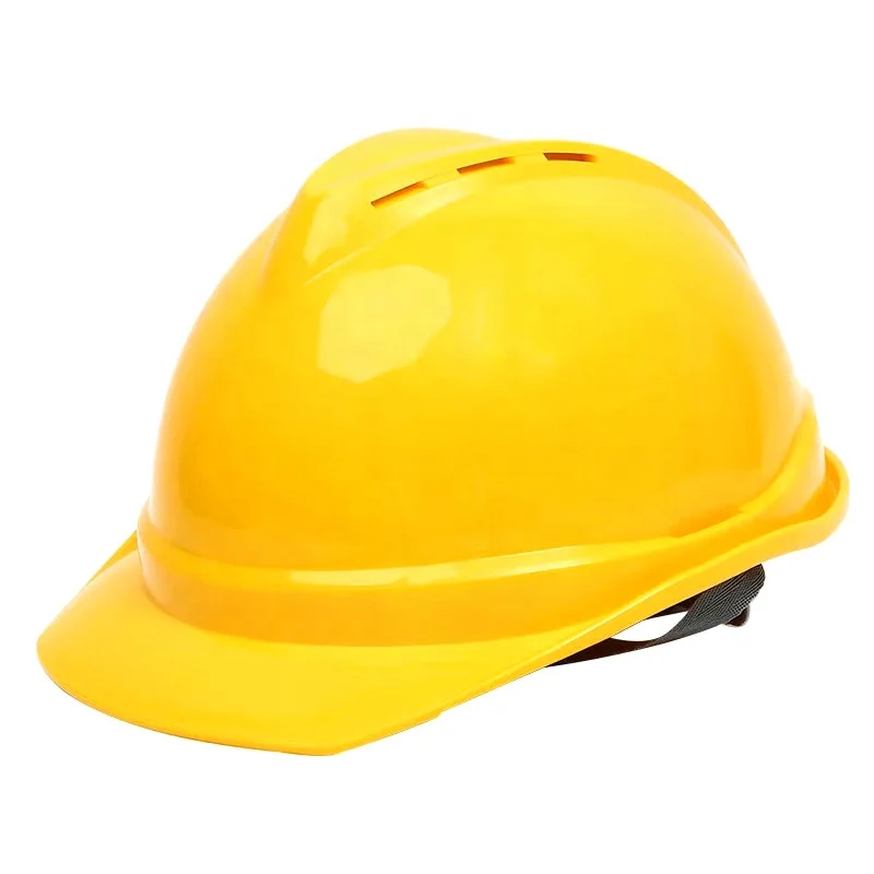 Work Safety Helmets Industrial Yellow Construction Safety Helmet