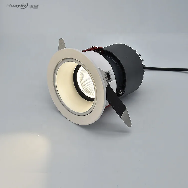 90/97Ra Low Price commercial projector Rotating Narrow Beam angle 5W 9W 12W COB Ceiling led spot light Recessed Lamp spotlight