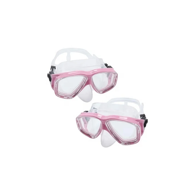 Safety lens clear vision funny silicone diving snokel mask