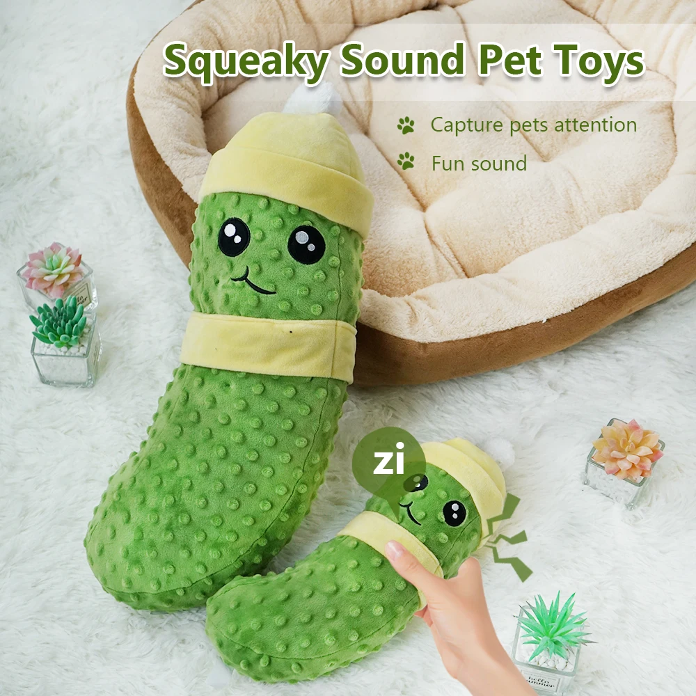 Wholesale Pet Squeak Toys Christmas Series Plush Pet Chew Toy Customized Dog BitzeeToy