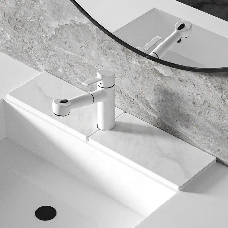 Customizable Kitchen Faucet Splash Guard Fast-Drying Hygienic Made from Eco-Friendly Diatomaceous Earth Anti-Mold for Hotels