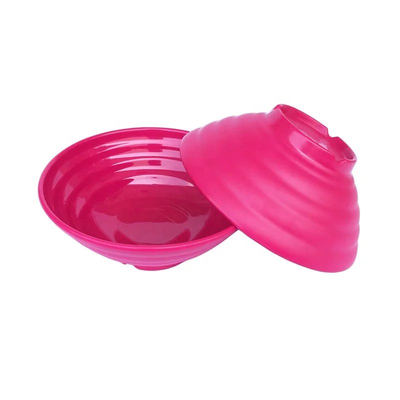 Factory Restaurant Melamine Cheap Matt Black Ramen Bowl