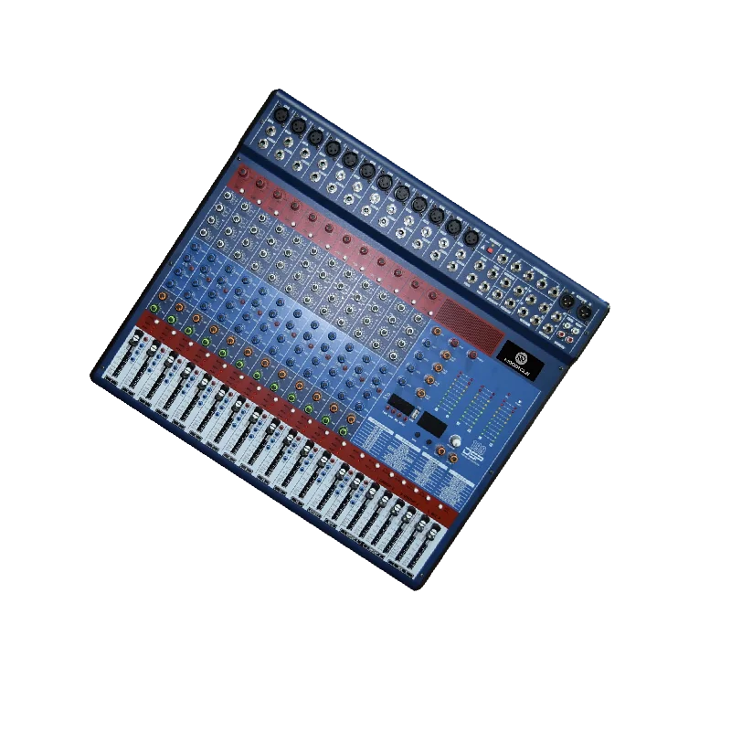 
NewArrival Big Screen USB 8/12/16/24Channel Effect Microphone Mixer-KV-8 Audio Mixer for DiscoBarClubHome 