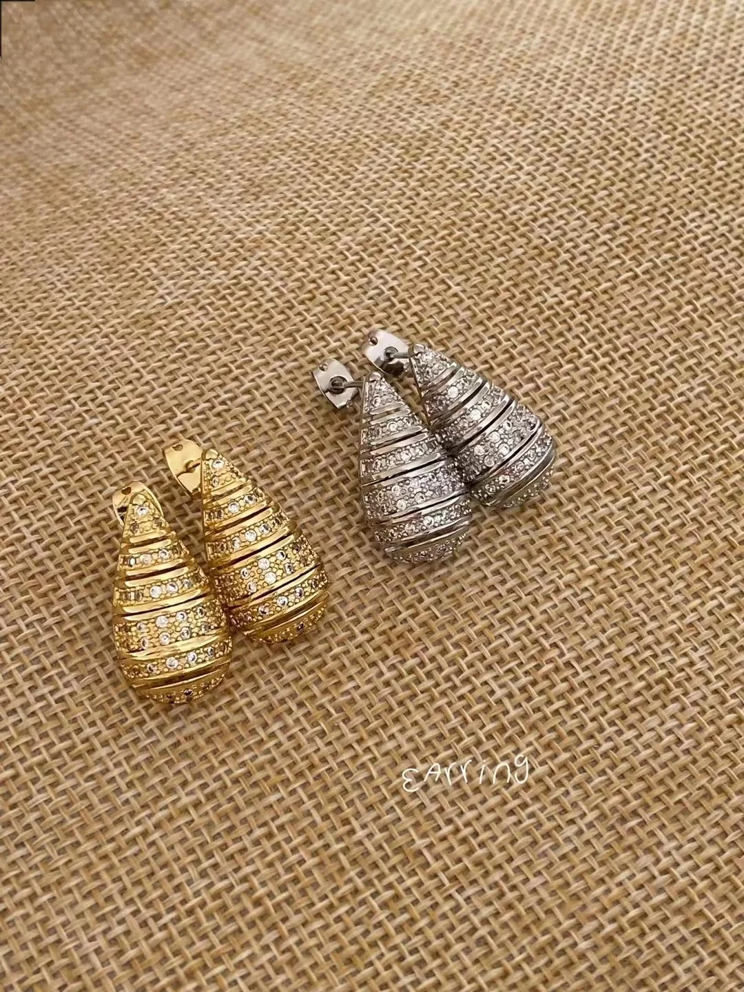 trending products 2024 new arrivals winning teardrop earring beauty CZ zirconia fashion jewelry stud earrings