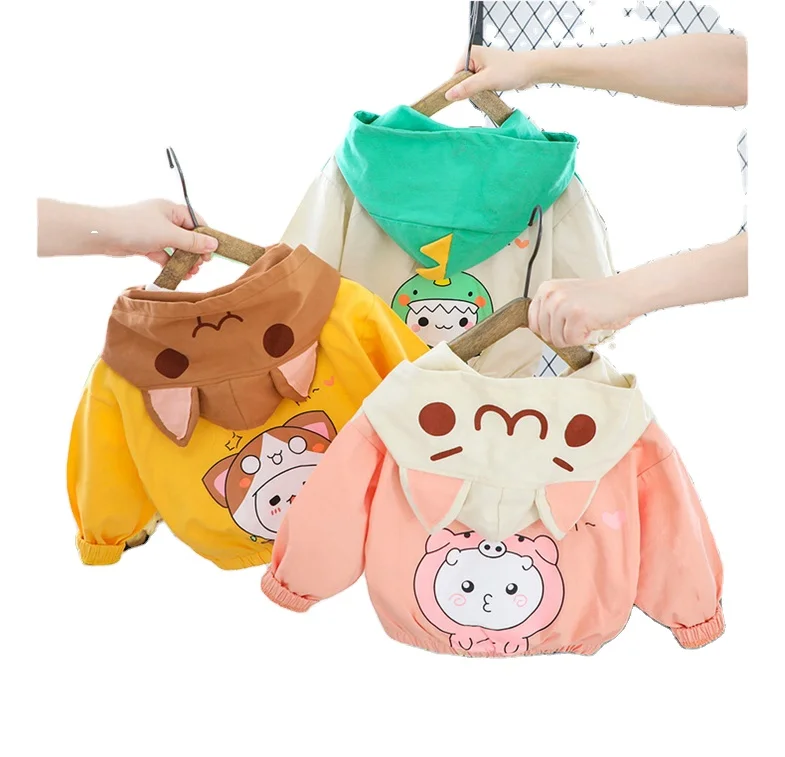 Spring Autumn Kids Coats Children Outerwear Cute Coats Boys & Girls Jacket Clothing Coats