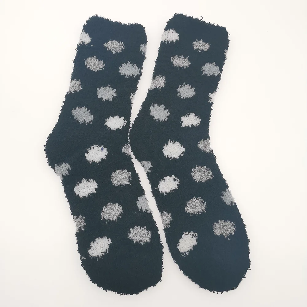 Men Warm Super Soft Plush Slipper Sock Winter Fluffy Microfiber Crew Casual Home Sleeping Fuzzy Cozy Sock