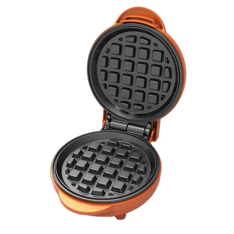 Anbolife Hot selling Mini Waffle Maker Omelet Maker Skid-resistant Pancake/Sandwich/Waffle Maker