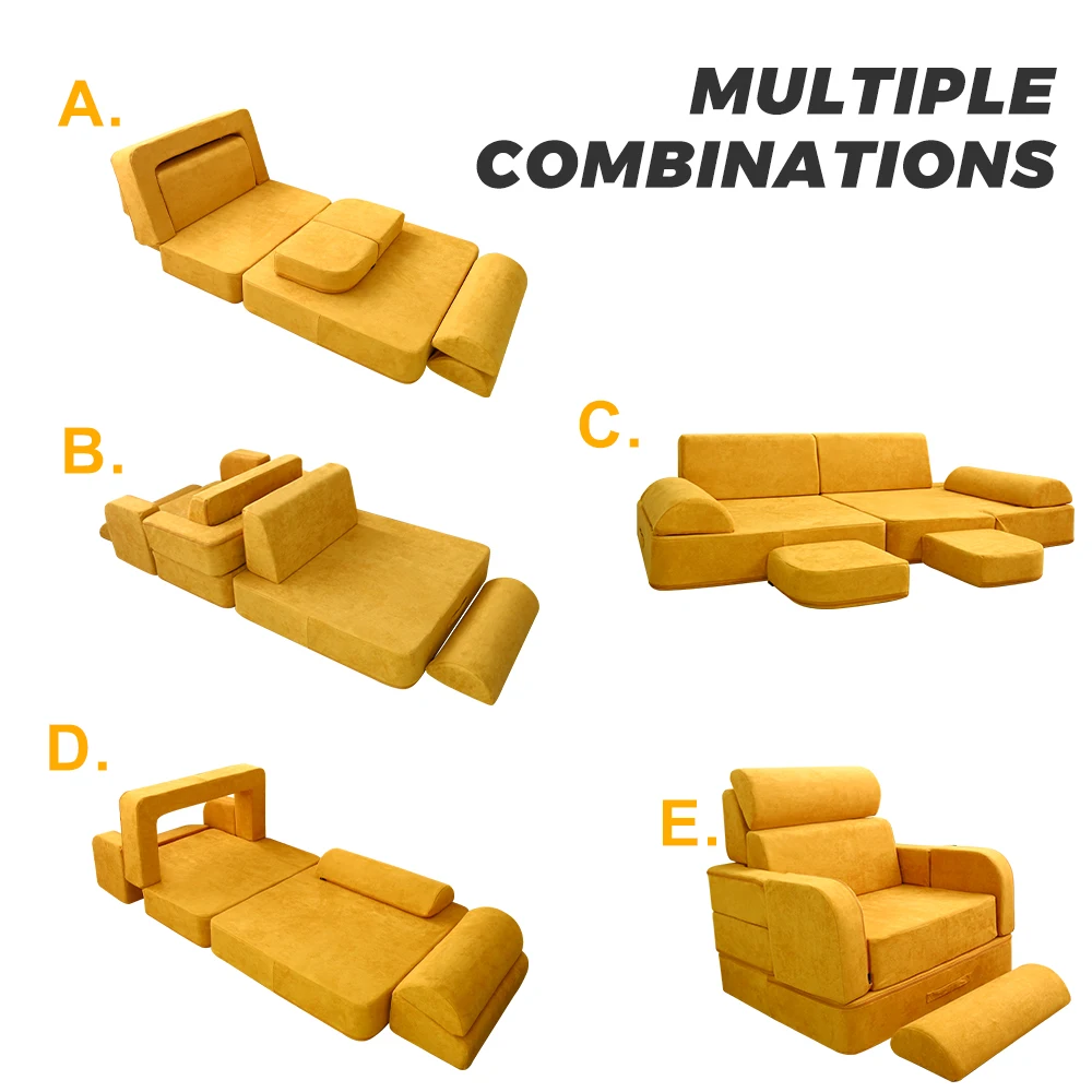 customized sectional couch couch sectional Sofa kids sofa design modular compressed sofa kid play couch