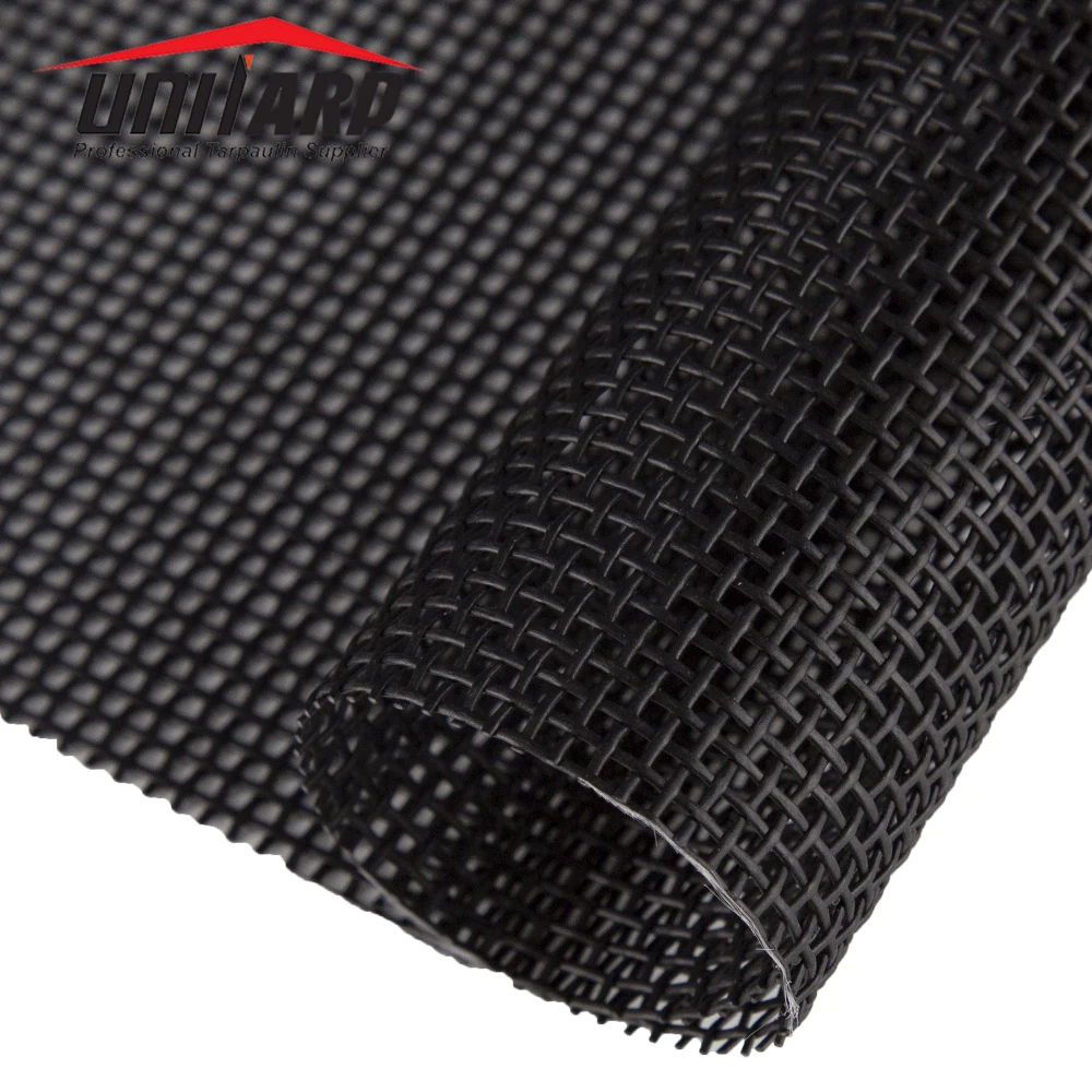 10oz Mesh Vinyl Teslin 70 % PVC and 30% Polyester Mesh Fabric to Make Out Door Bags