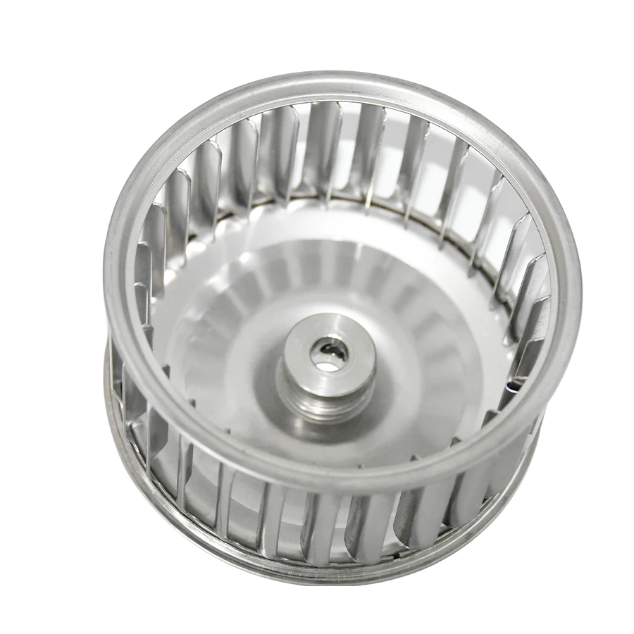 Long axis motor centrifugal wind wheel 304 stainless steel oven wind impeller high temperature resistant fan accessories plug-in