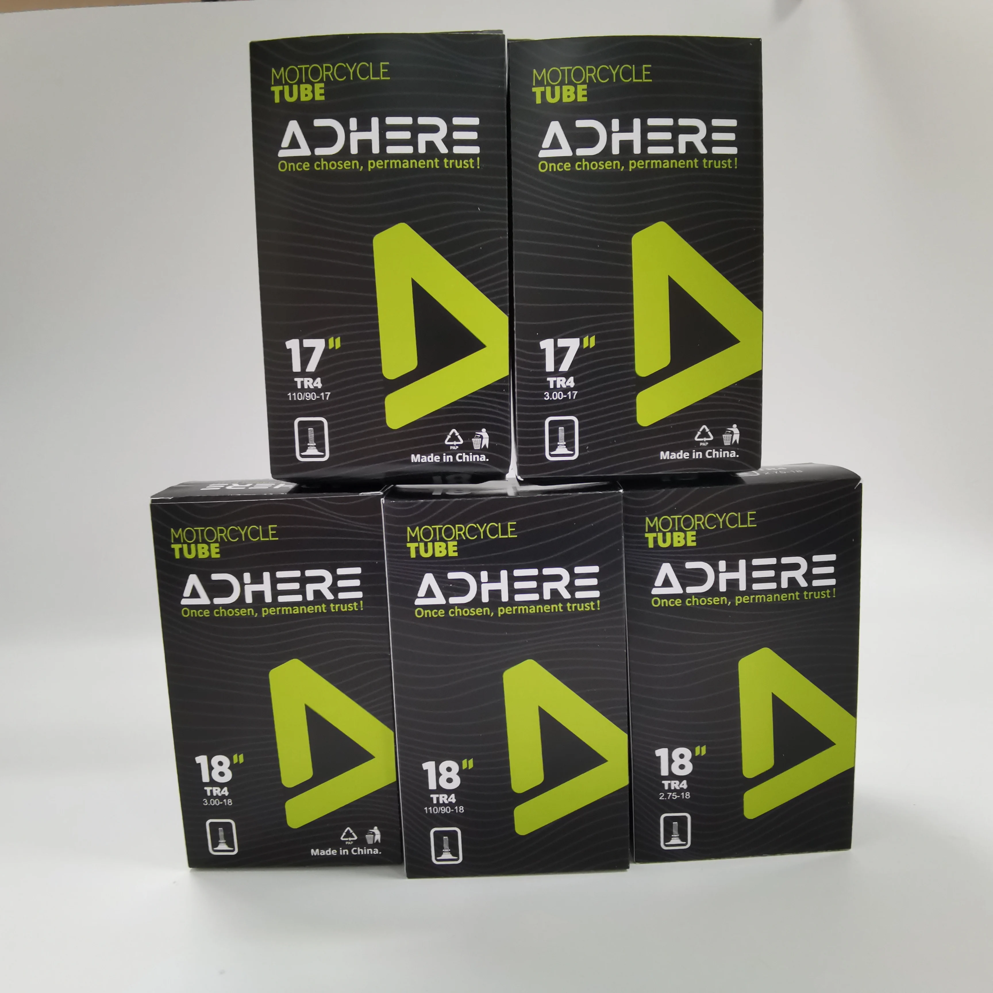 Super quality wholesale rubber motorcycle inner tubes 2.00-17