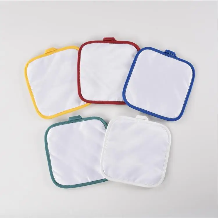 Fast Delivery In Stock Printed Style Hot Sale Kitchen Sublimation Blanks White Pot mitt/Pot Holder