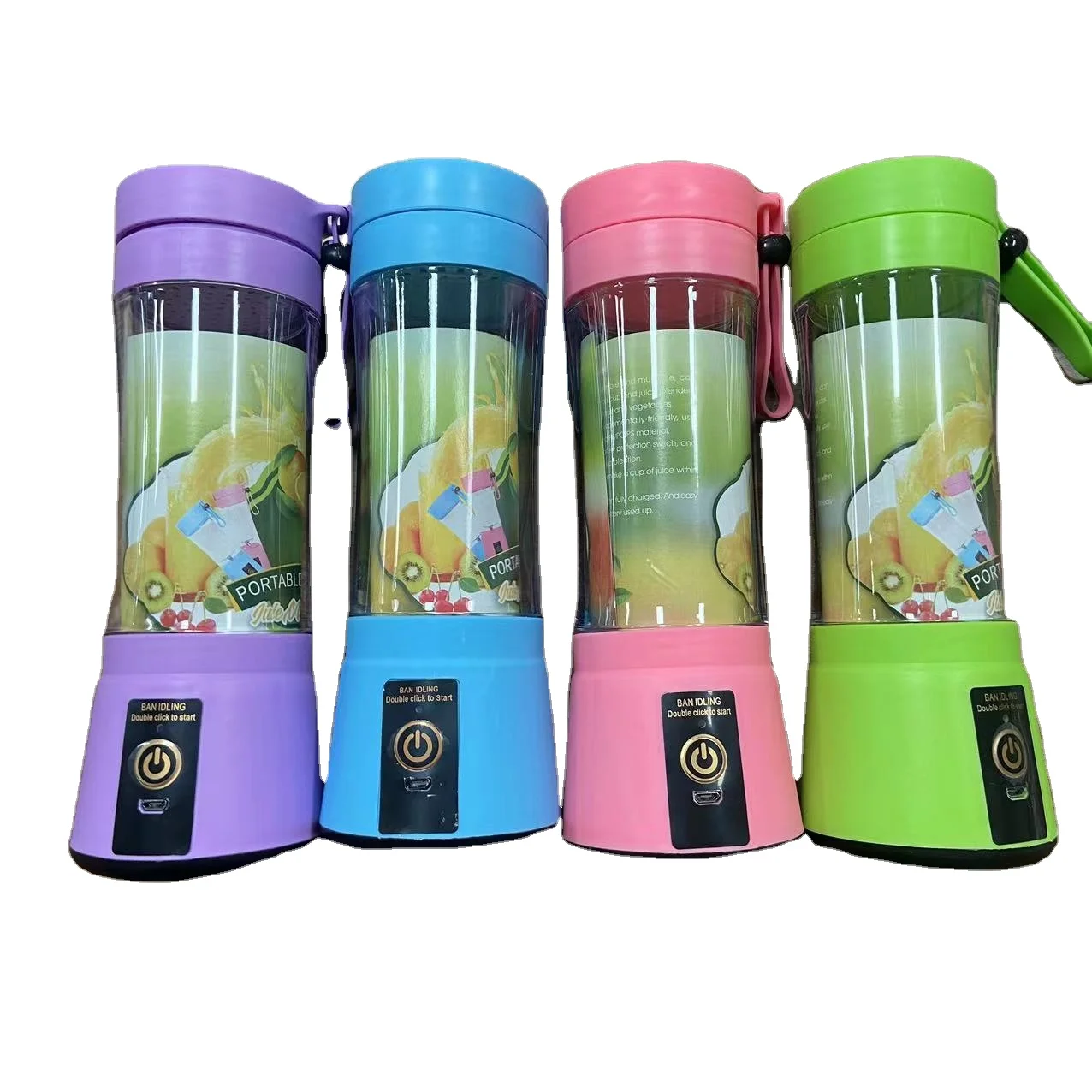 Factory Direct Portable Electric Fresh Orange Juicer Blender Fast Mini USB Mixer Handheld Fruit Juice Mixer Bottle For Home