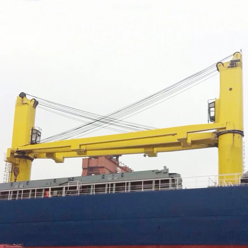 Factory Customized Yacht Deck Crane Hydraulic Knuckle Boom Marine Ship Deck Crane