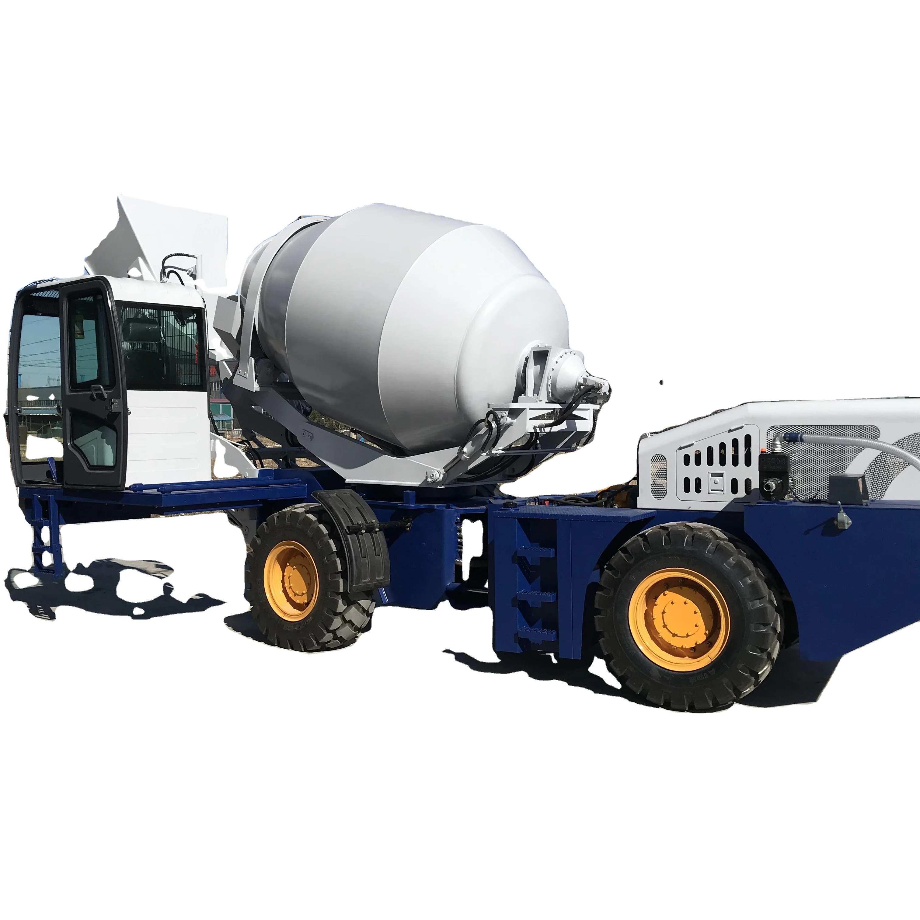 JBC 3.5 mobile diesel self loading concrete mixer in stock JBC 350 self loading concrete mixer