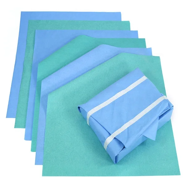Hospital Crepe steril package paper kraft papel