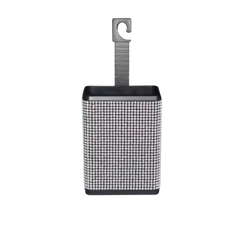 Rhinestone Fashion Car Storage Bag Car Seat Backrest Organizer Between The Middle Of The Car Seat And The Rear Hanging Bag