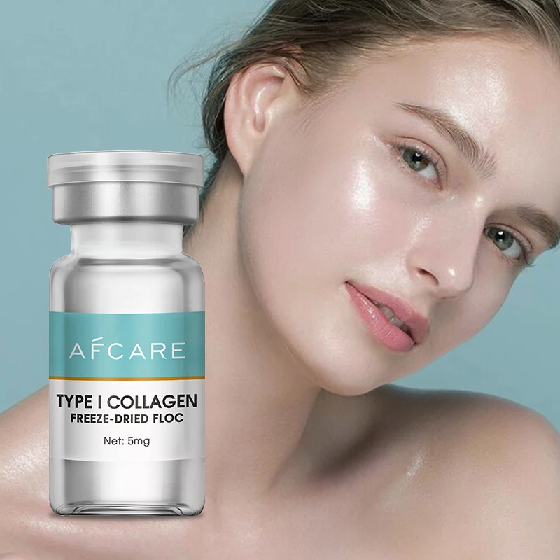 Face-Serum-Capsules Paraben-free Anti-aging & Moisturizing and Oligopeptide & Collagen Peptide Repair Freeze-dried Powder