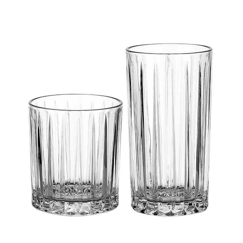 Ins Trendy Coffee Tea Beverages Travel Camping Party Glass Cups with Flower Pattern