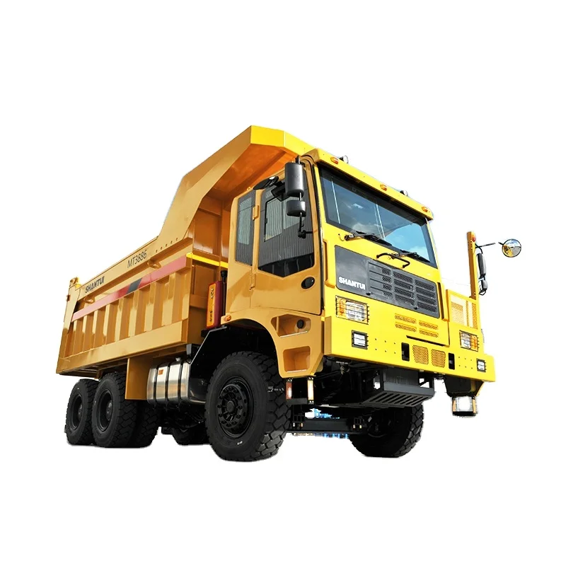 China Shantui high quality 6x4 60 tons gold mining dump truck