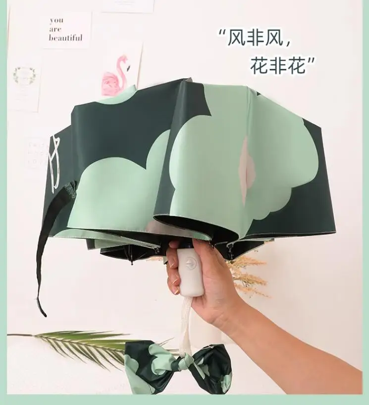 YUBO China Fujian Province Xiamen City Factory Direct Selling Automatic 3 Folded Umbrella for Sunny Rainy