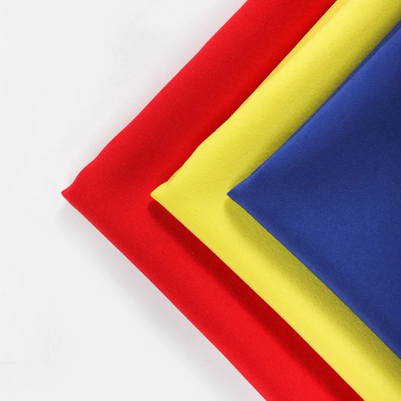 Woven 135GSM NS Lining Material Polyester Spandex 100D Four Way Stretch Fabric for Shorts