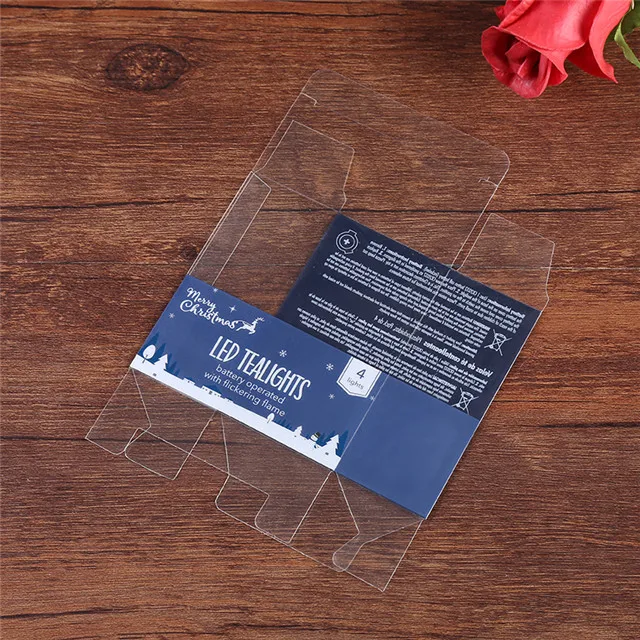 Китай, онлайн-продажа, индивидуальная пластиковая упаковочная коробка из ПВХ и ПЭТ, дешевая модная упаковочная коробка со светодиодной лампой