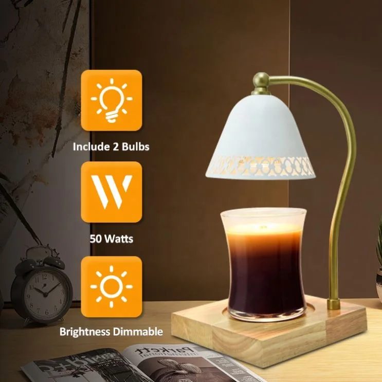Dimming Electric Top Candle Premium Romantic Candle Warmer Lamp