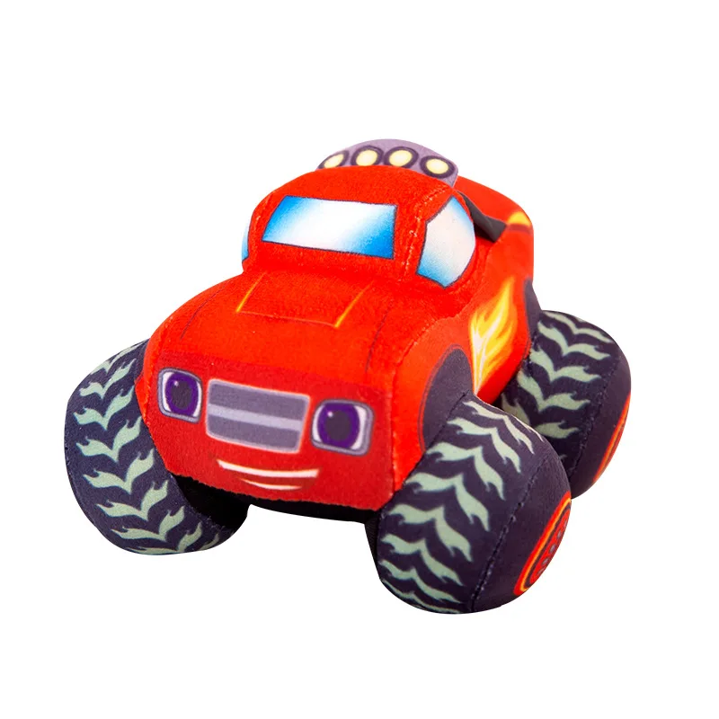 Wholesale Promotional Monster Stuffed Car SUV dolls Plush Animal Soft Toy Plush Cars Toys For Kids Gift boys birthday gifts