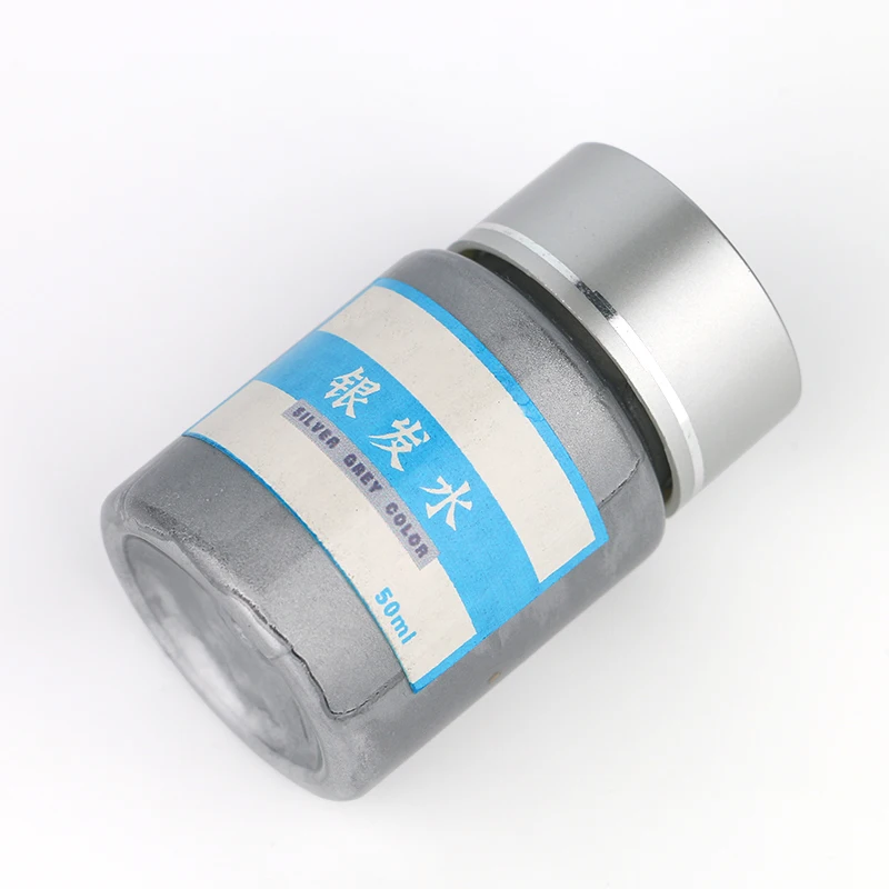 One-Time Instant Gray Root Coverage Hair Dye Paint-On Temporary Liquid Hair Color for White Hair Cover-Up