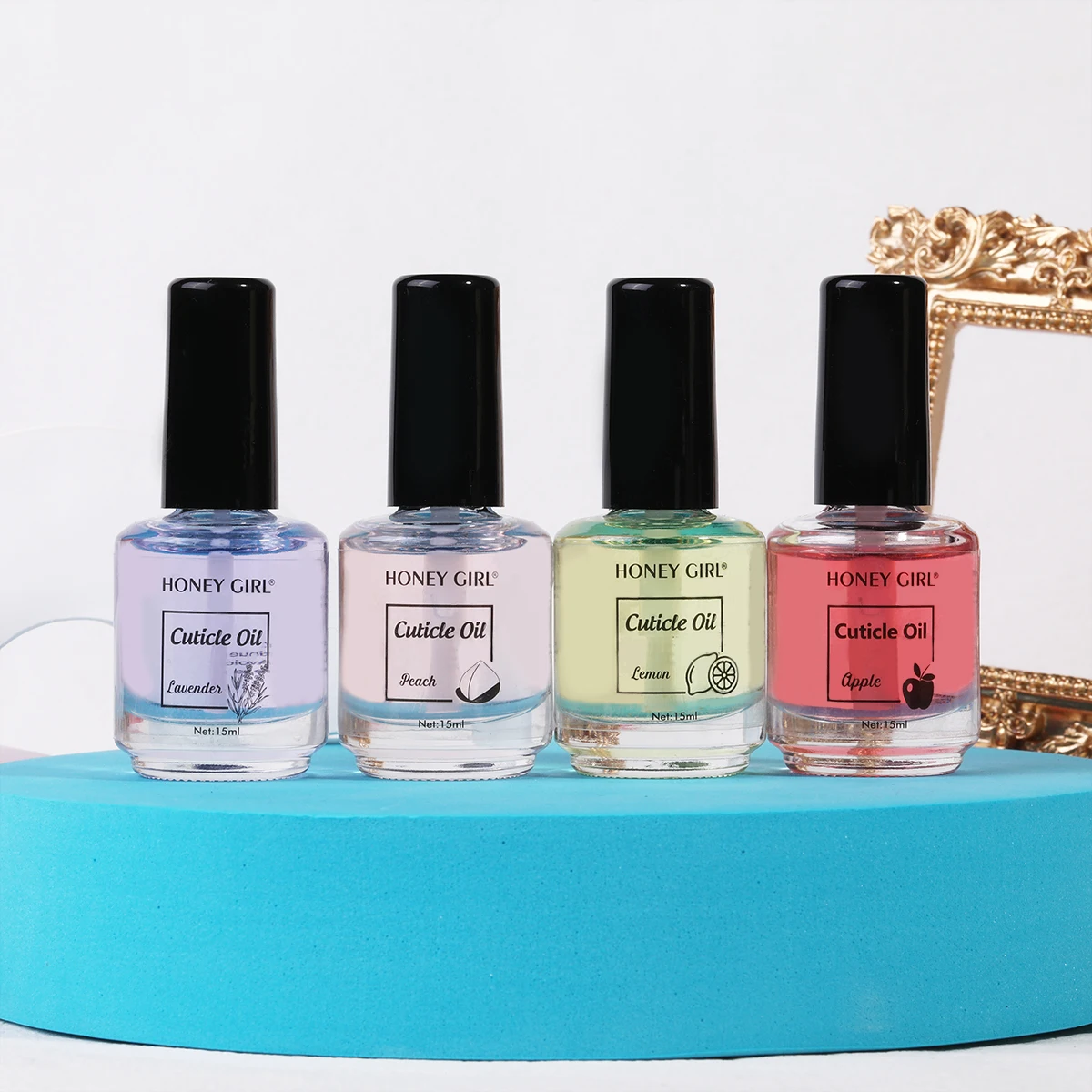 Oem Private Label Cuticle Revitalizer oil Moisture Nail Oil Nail Care Dry Flower Nutrition Cuticle Oil For Nail Art