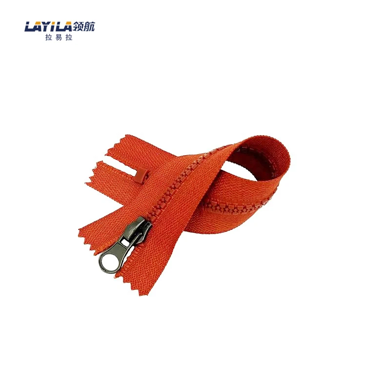 Fancy Auto-Lock Plastic Zipper For Clothes