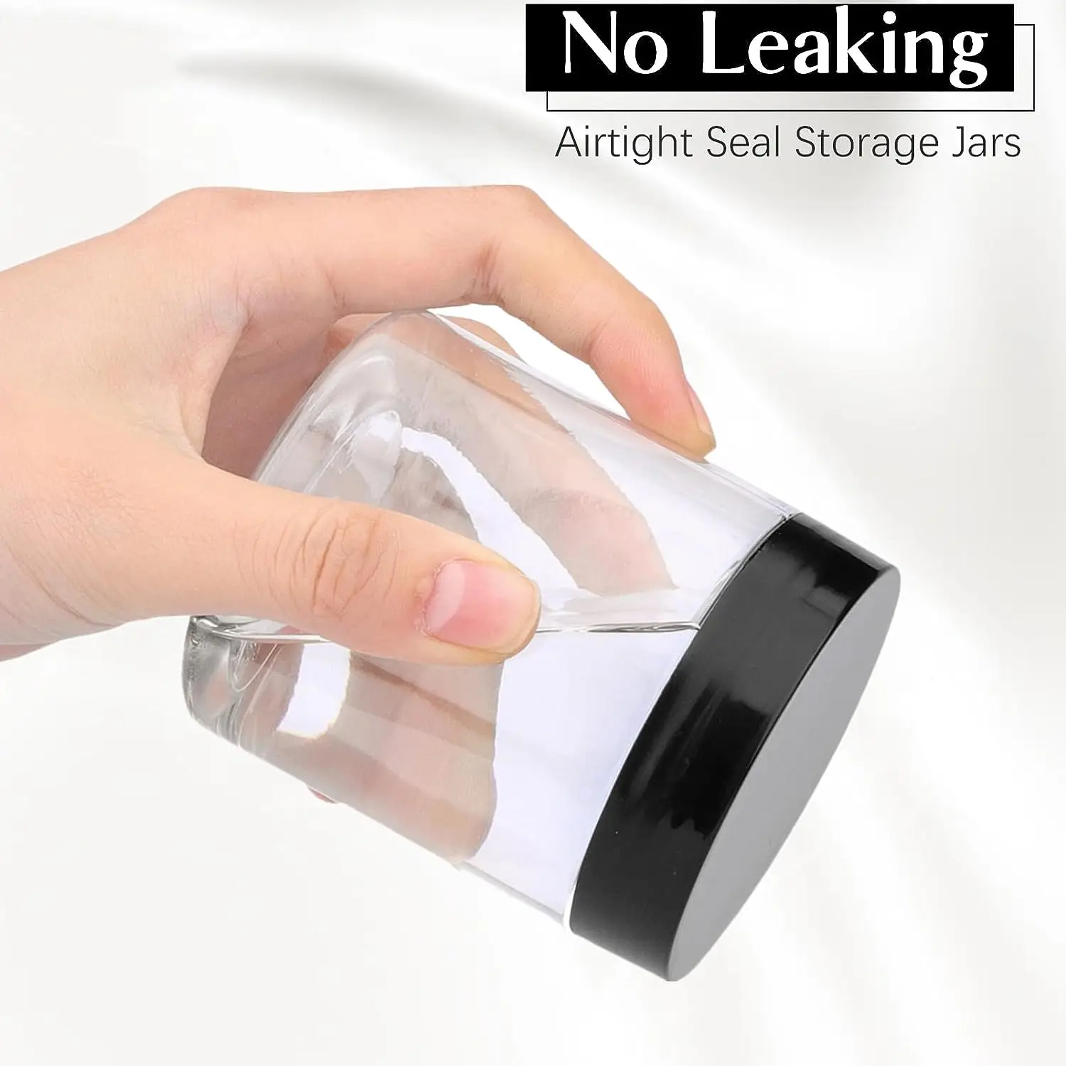 Free sample pet black pomade jar 250g / empty screw lid container