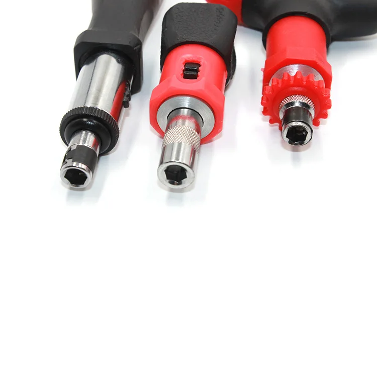 1/4 inch Magnetic Mini Ratchet Phillips flat torx Screwdriver Bit Set
