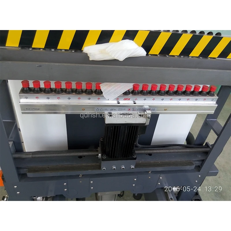 Four Rows  Multi Spindle Boring Machine 21*4 Drills Wood Based Panels Machinery