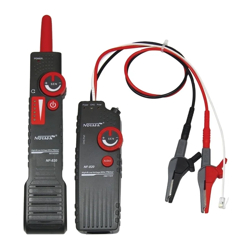 Stock Underground Pipe 2m Depth 220V High Voltage Cable Detector Tester Wire Tracer NF-820